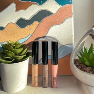 3 mini Mac lipglass lipglosses